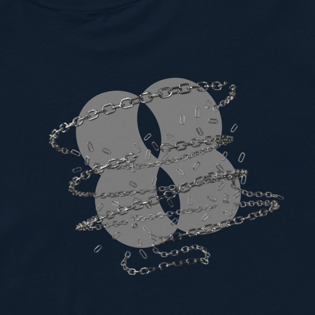 Break Free Oversized Tee – Deep Navy