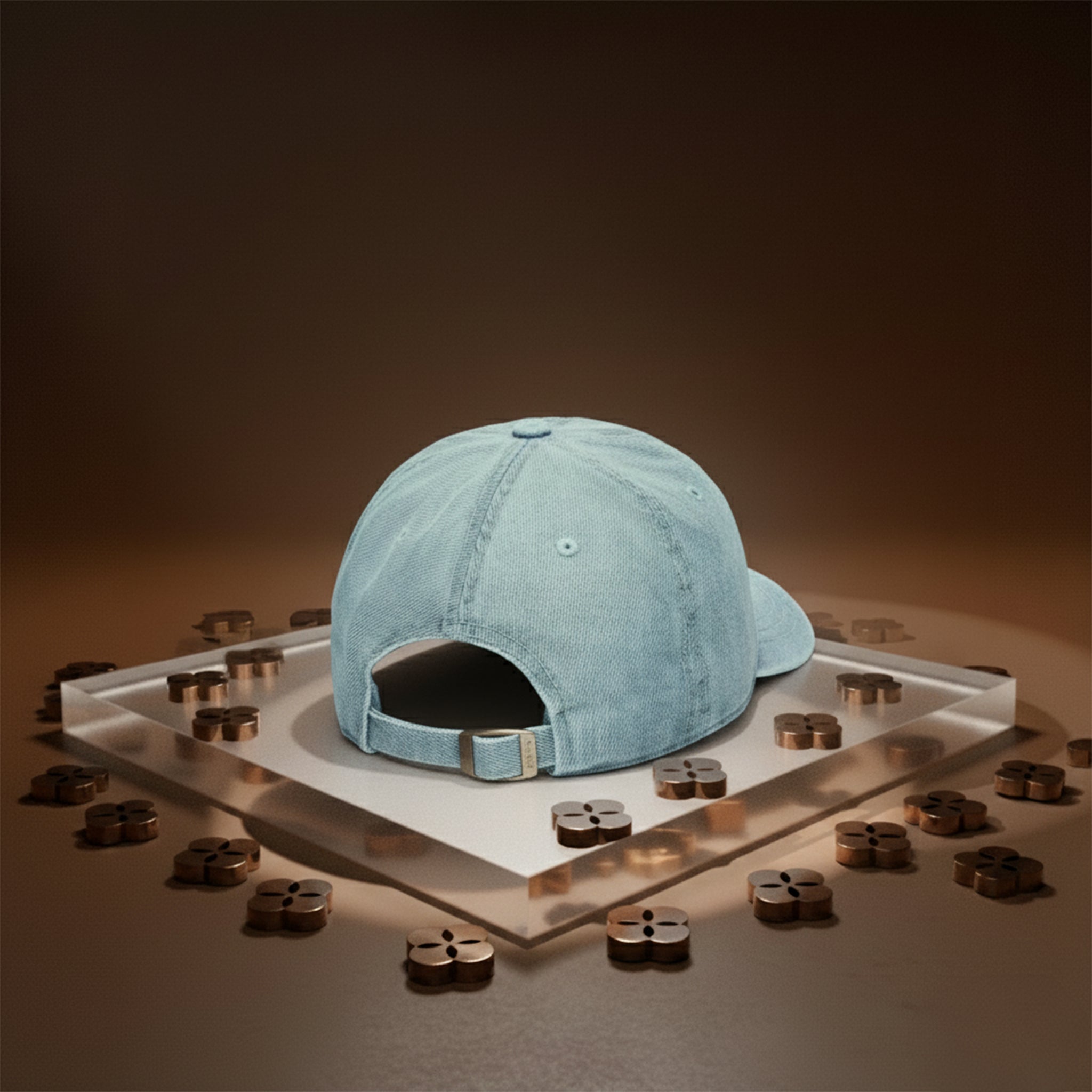 Freedom Denim Cap – Light Blue