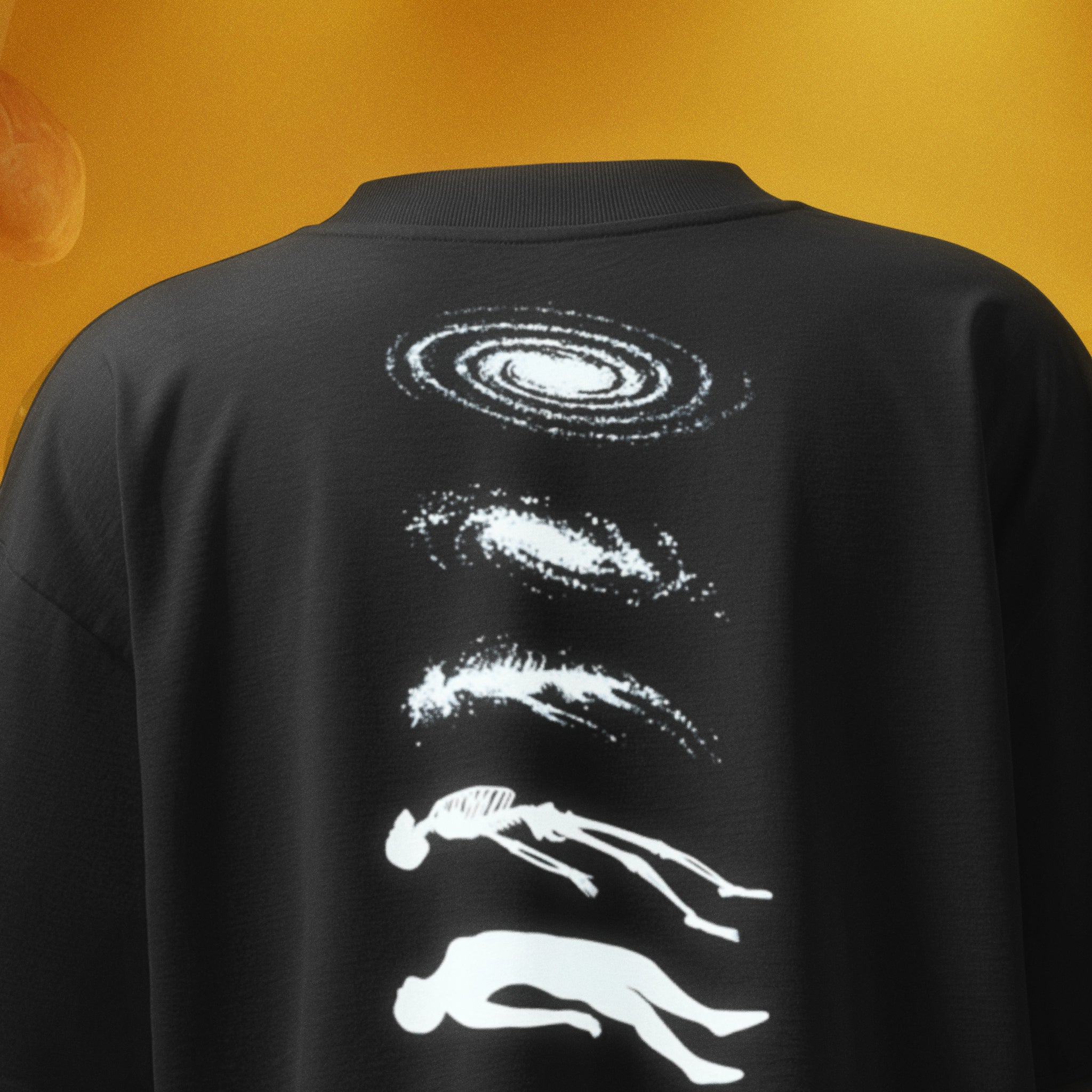 Soul to Stars Oversized Tee – Eclipse Black