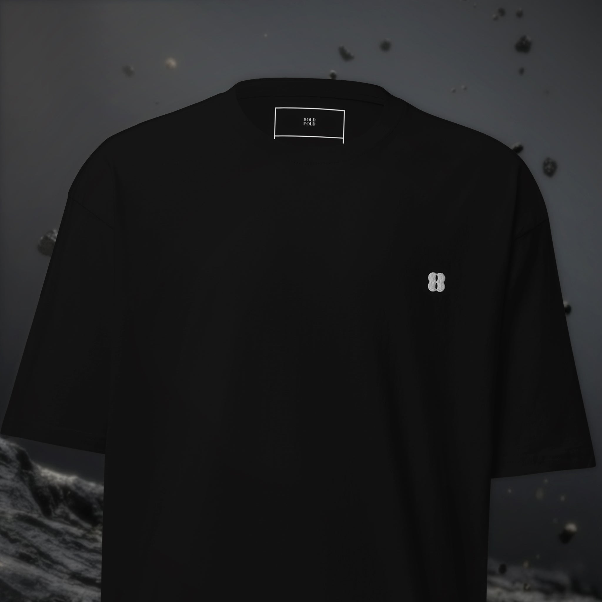 Wings of Freedom Premium Heavyweight Tee – Jet Black